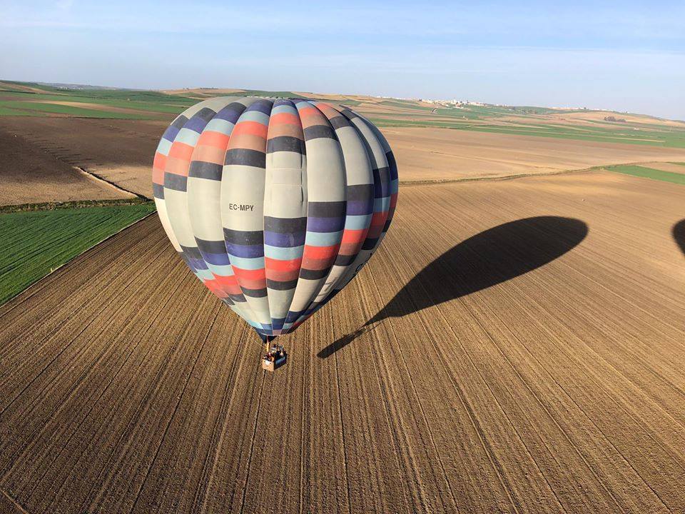 Volar en globo en Sevilla
